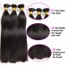 Straight Human Hair Bulk for Braiding 100% Virgin Remy Hair Bulk Extension